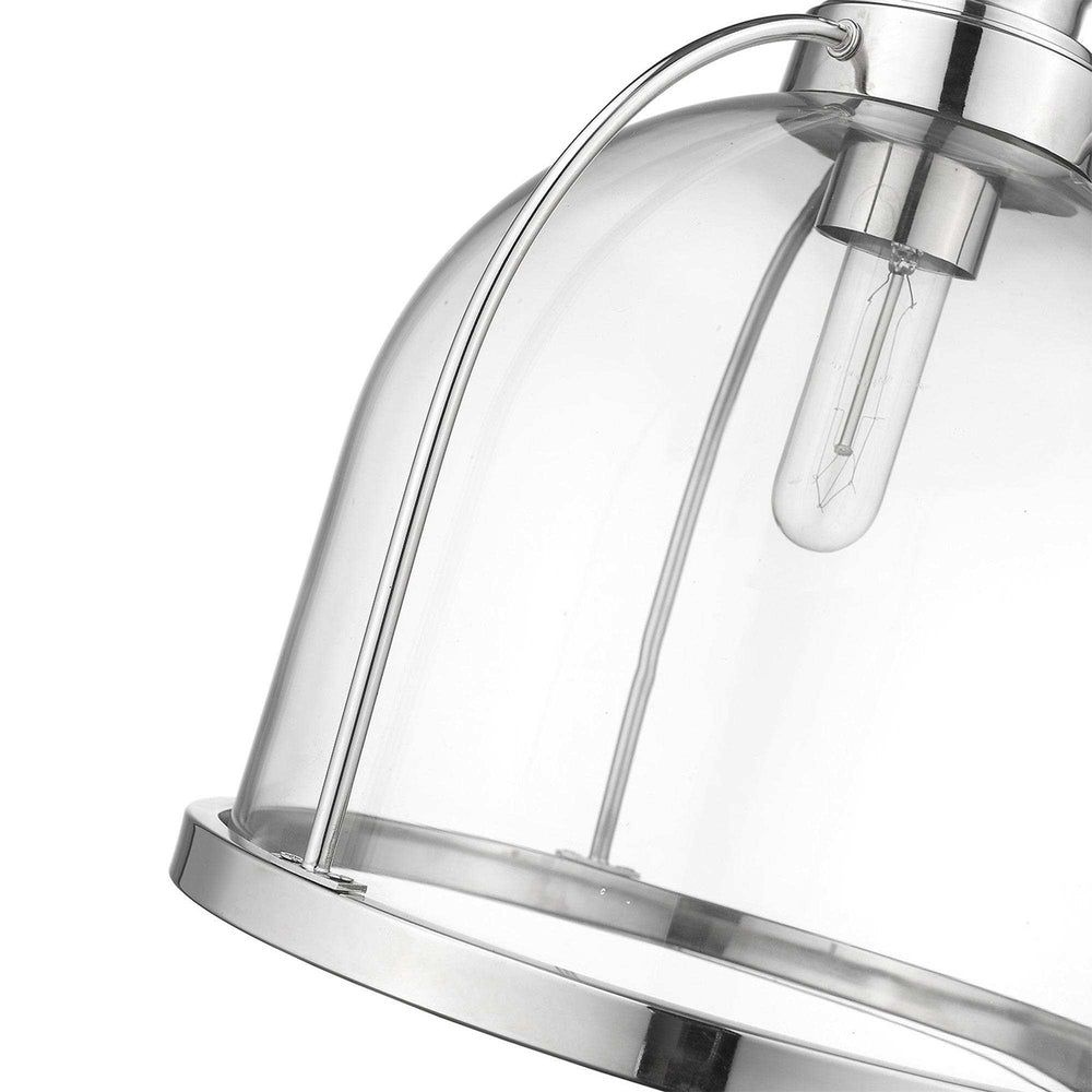 Stanton 1-Light Polished Nickel Pendant - Homeroots - Flyclothing LLC