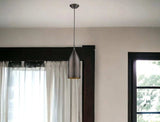 Bronze Hanging Light with Glass Studs - Homeroots - Flyclothing LLC