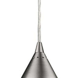 Silver Hanging Light with Glass Studs - Homeroots - Flyclothing LLC