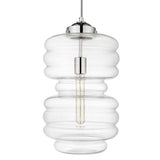 Ballina 1-Light Polished Nickel Mini-Pendant - Homeroots - Flyclothing LLC