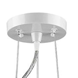Layla 1-Light White Bowl Pendant - Homeroots - Flyclothing LLC