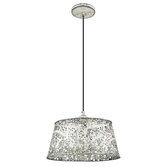 Iris 1-Light Aged Ivory Pendant - Homeroots - Flyclothing LLC