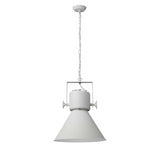 Crew 1-Light White Pendant - Homeroots - Flyclothing LLC