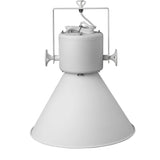 Crew 1-Light White Pendant - Homeroots - Flyclothing LLC