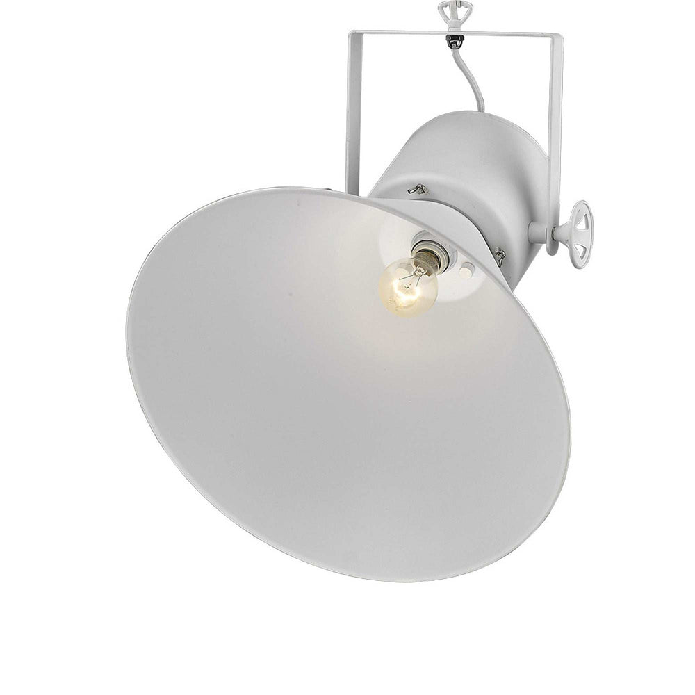 Crew 1-Light White Pendant - Homeroots - Flyclothing LLC