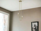 Perret 2-Light Aged Brass Pendant - Homeroots - Flyclothing LLC