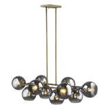 Lunette 10-Light Aged Brass Island Pendant - Homeroots - Flyclothing LLC