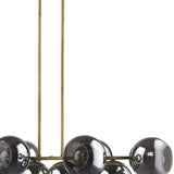 Lunette 10-Light Aged Brass Island Pendant - Homeroots - Flyclothing LLC