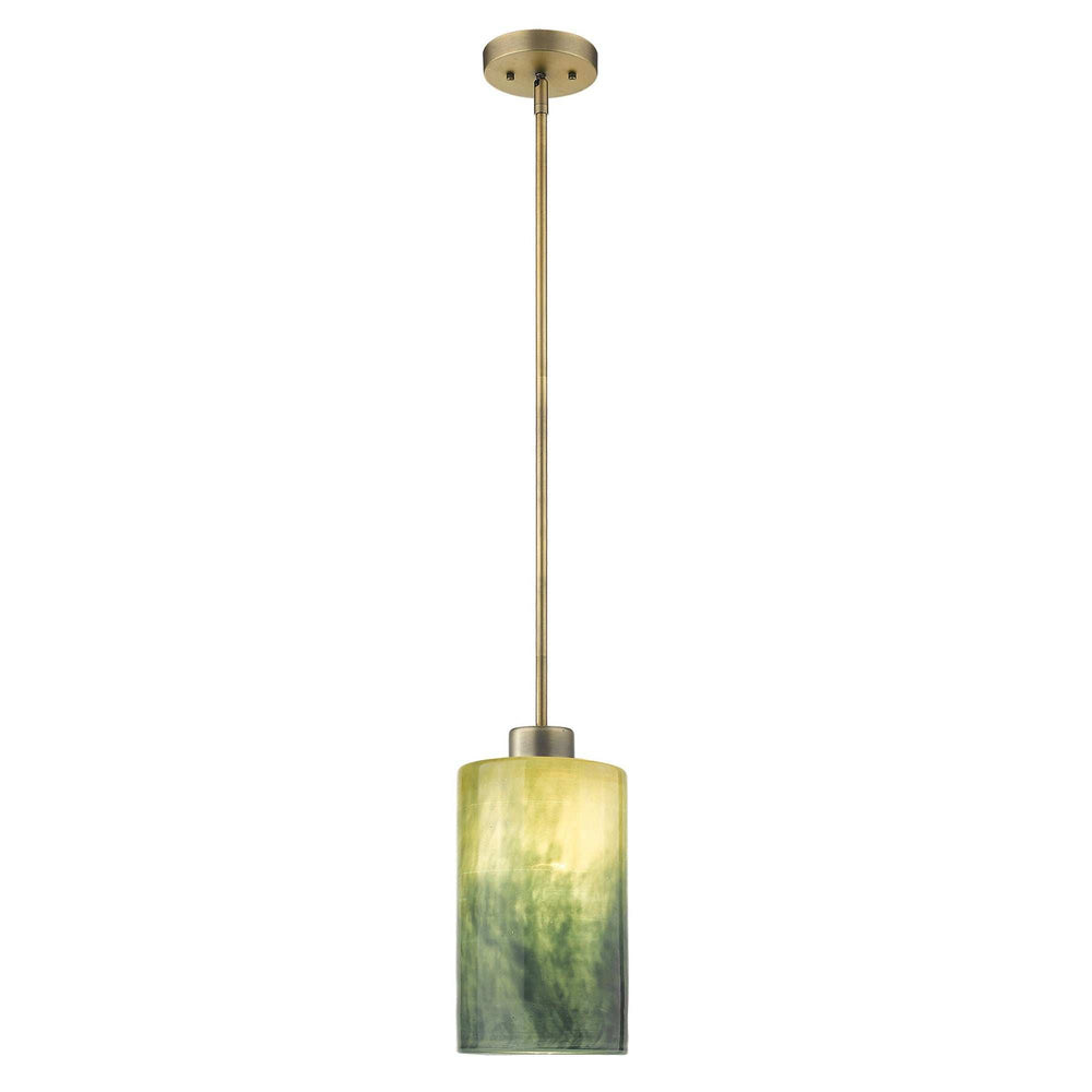 Monet 1-Light Brass Pendant - Homeroots - Flyclothing LLC