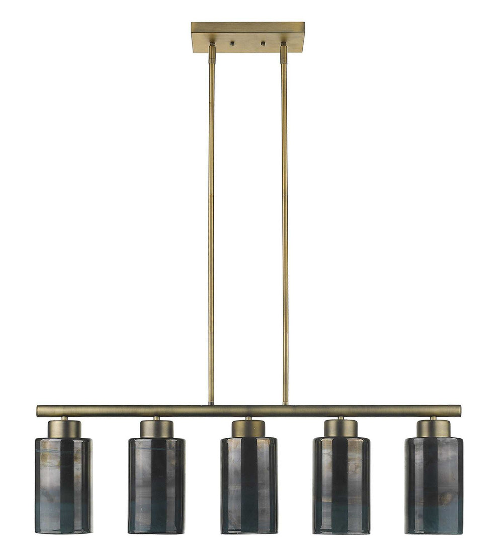 Monet 5-Light Brass Pendant - Homeroots - Flyclothing LLC