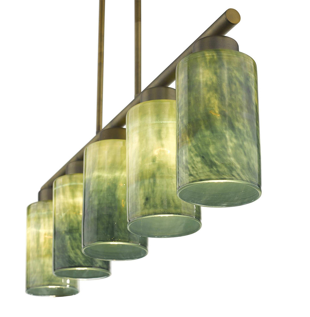 Monet 5-Light Brass Pendant - Homeroots - Flyclothing LLC