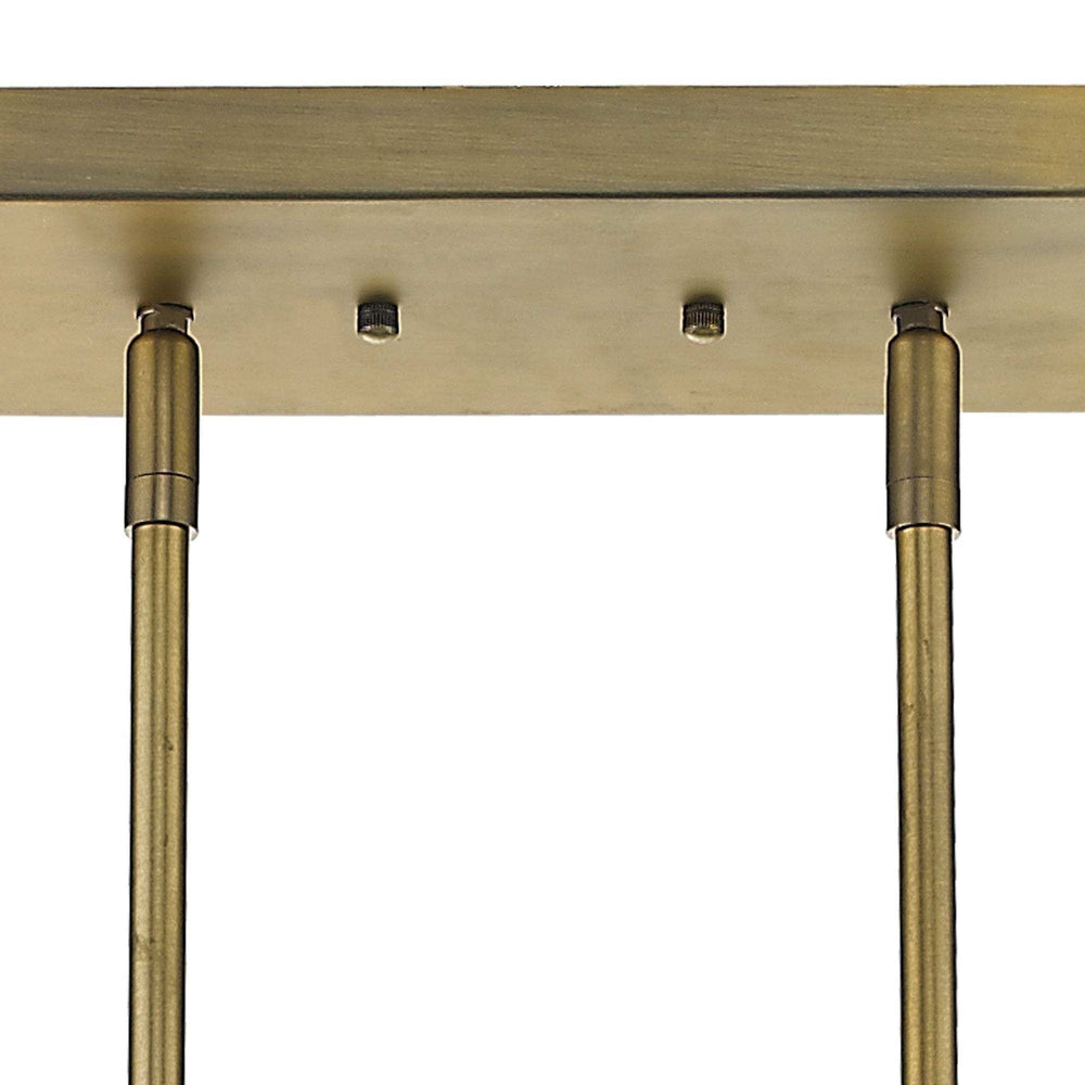 Monet 5-Light Brass Pendant - Homeroots - Flyclothing LLC