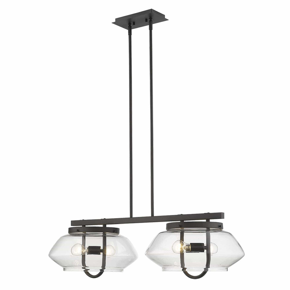Garner 4-Light Oil-Rubbed Bronze Island Pendant - Homeroots - Flyclothing LLC
