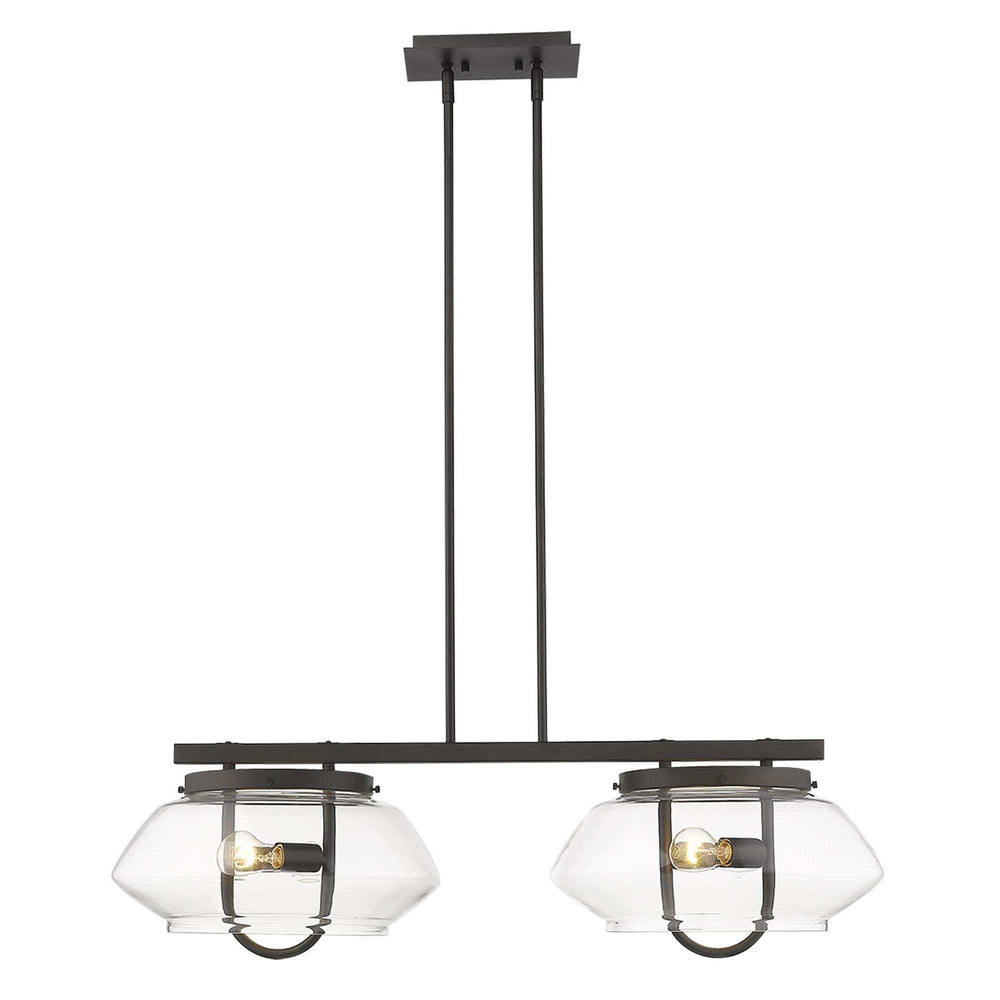 Garner 4-Light Oil-Rubbed Bronze Island Pendant - Homeroots - Flyclothing LLC