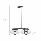 Garner 4-Light Oil-Rubbed Bronze Island Pendant - Homeroots - Flyclothing LLC