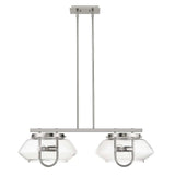 Garner 4-Light Satin Nickel Island Pendant - Homeroots - Flyclothing LLC