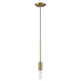 Dull Gold Mini Pendant Hanging Light - Homeroots - Flyclothing LLC