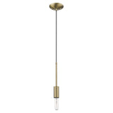 Dull Gold Mini Pendant Hanging Light - Homeroots - Flyclothing LLC