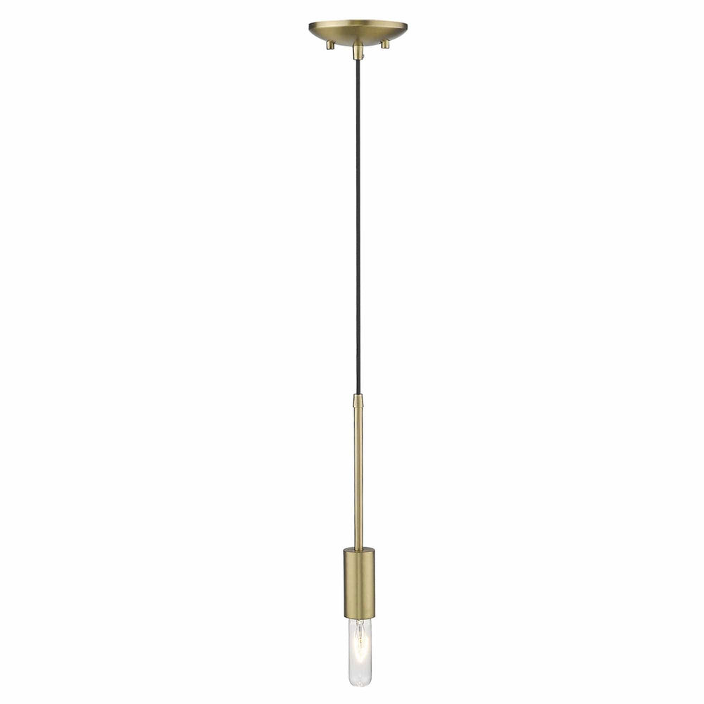 Dull Gold Mini Pendant Hanging Light - Homeroots - Flyclothing LLC