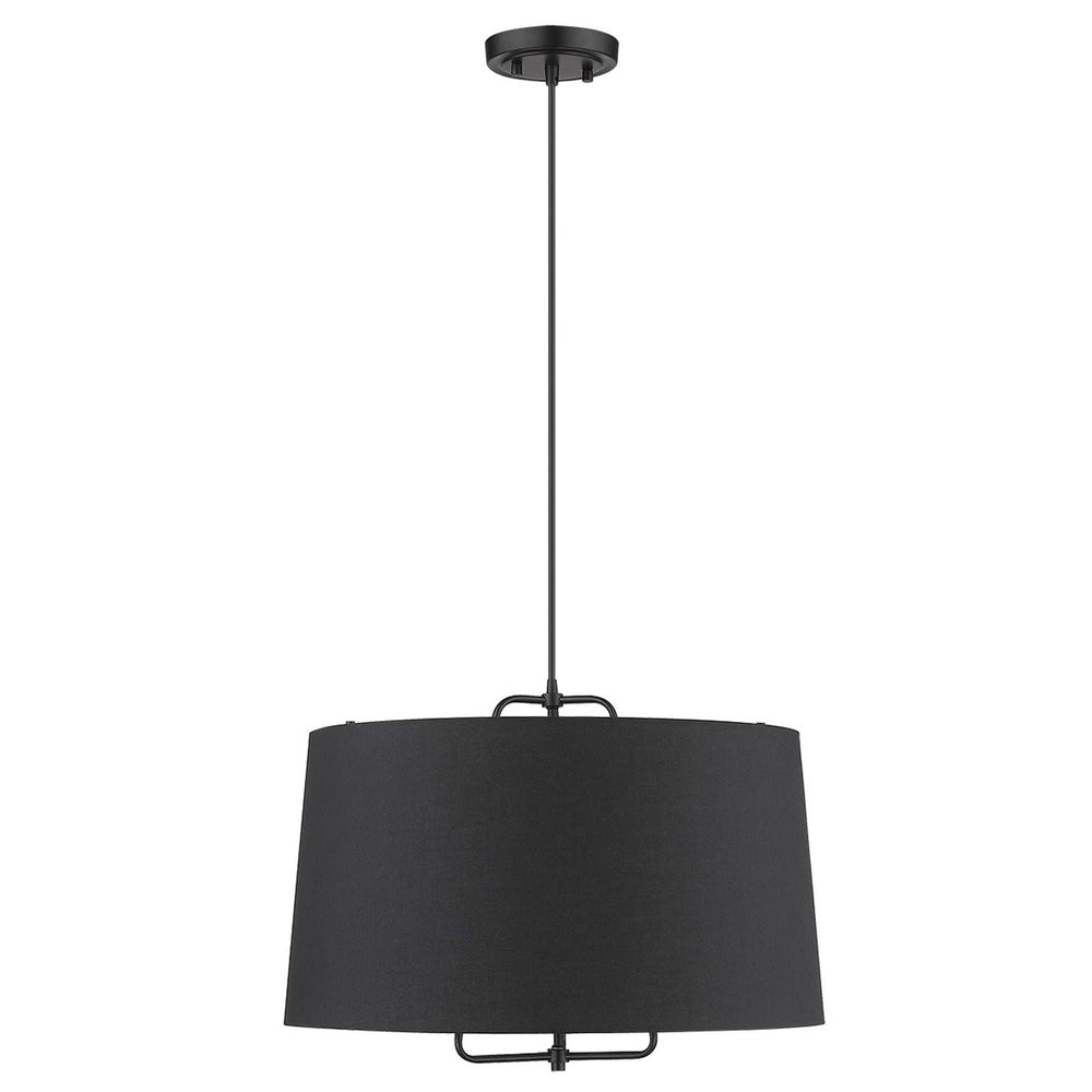 Lamia 3-Light Matte Black Mini Pendant - Homeroots - Flyclothing LLC