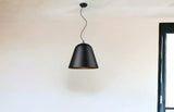 Knell 1-Light Matte Black Pendant - Homeroots - Flyclothing LLC