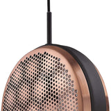 Tholos 1-Light Matte Black Pendant - Homeroots - Flyclothing LLC