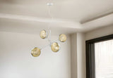 Tholos 4-Light White Pendant - Homeroots - Flyclothing LLC