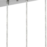 Scope 4-Light Brushed Nickel Pendant Double Glass and Mesh Shades - Homeroots - Flyclothing LLC