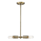 Gold Four Light Metal Dimmable Chandelier - Homeroots - Flyclothing LLC