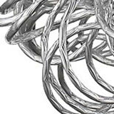 Mingle 3-Light Polished Chrome Pendant With Faceted Chrome Aluminum Wire Shade - Homeroots - Flyclothing LLC