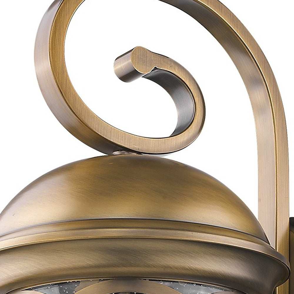 Lincoln 4-Light Antique Brass Wall Light - Homeroots - Flyclothing LLC