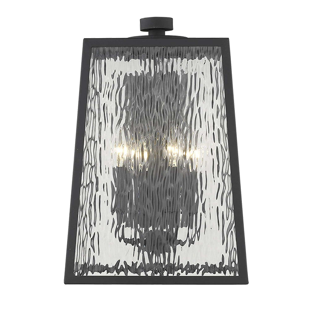Hirche 4-Light Matte Black Wall Light - Homeroots - Flyclothing LLC