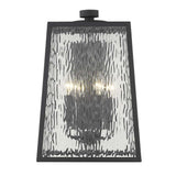 Hirche 4-Light Matte Black Wall Light - Homeroots - Flyclothing LLC