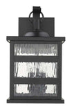 Morris 3-Light Matte Black Wall Light - Homeroots - Flyclothing LLC