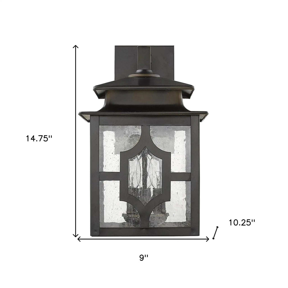 Calvert 3-Light Oil-Rubbed Bronze Wall Light - Homeroots - Flyclothing LLC