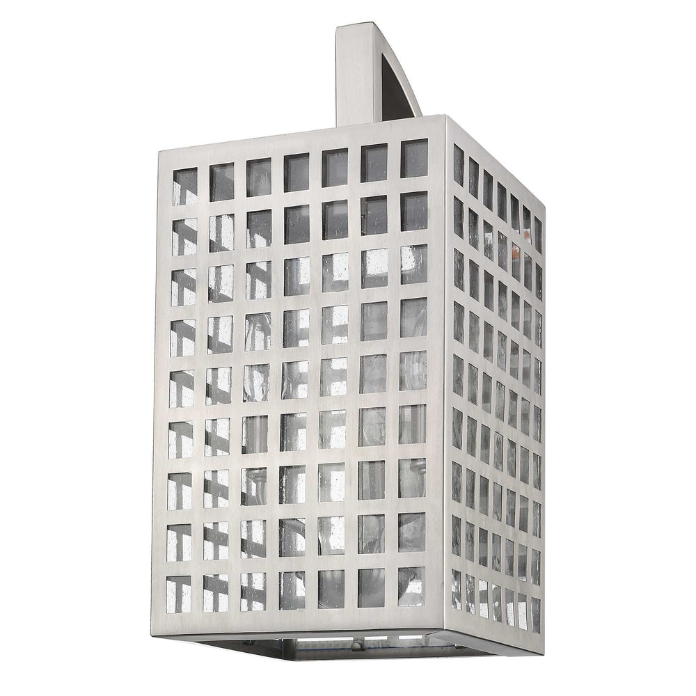 Letzel 3-Light Satin Nickel Wall Light - Homeroots - Flyclothing LLC