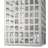 Letzel 3-Light Satin Nickel Wall Light - Homeroots - Flyclothing LLC