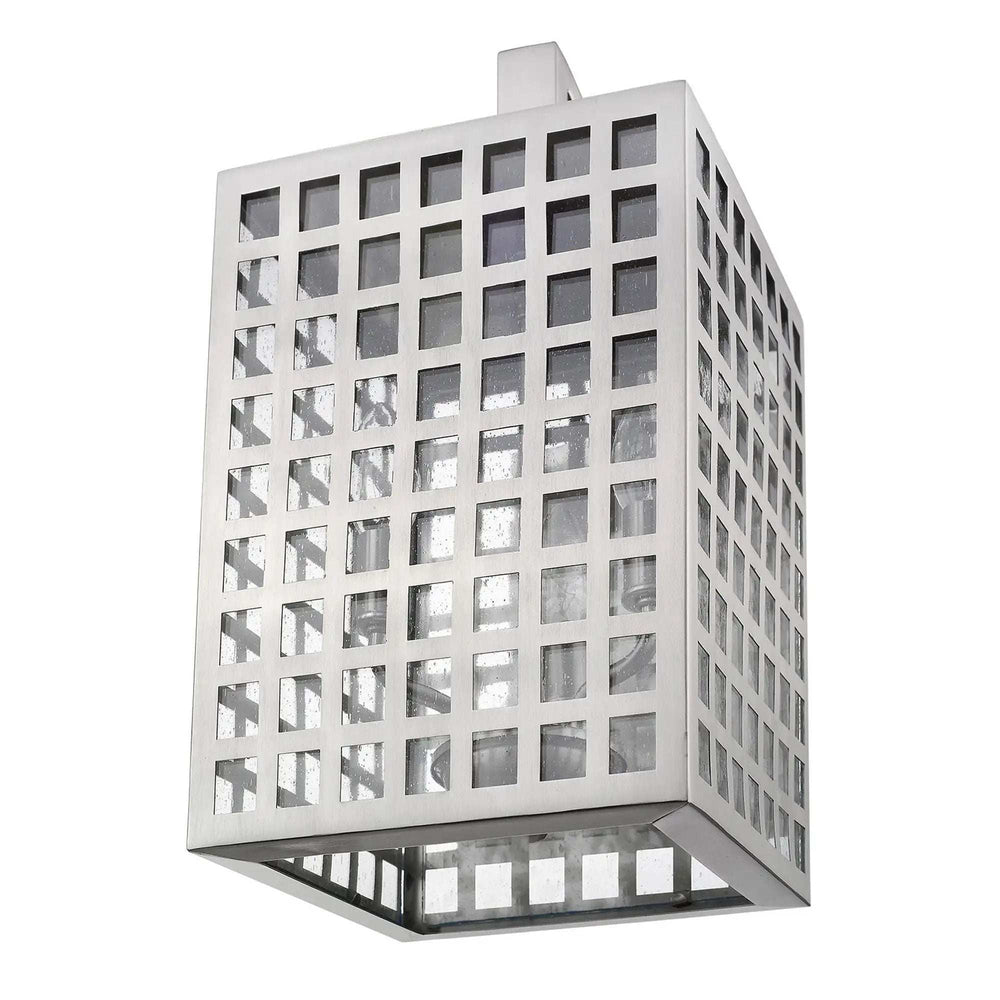 Letzel 3-Light Satin Nickel Wall Light - Homeroots - Flyclothing LLC