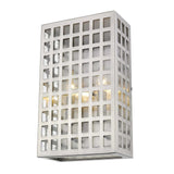 Letzel 2-Light Satin Nickel ADA Wall Sconce - Homeroots - Flyclothing LLC