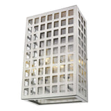 Letzel 2-Light Satin Nickel ADA Wall Sconce - Homeroots - Flyclothing LLC