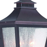 Antique Bronze Two Light Pocket Lantern Wall Light - Homeroots - Flyclothing LLC