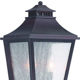 XL Antique Bronze Two Light Pocket Lantern Wall Light - Homeroots - Flyclothing LLC