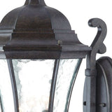XL Antique Black Tapered Lantern Wall Light - Homeroots - Flyclothing LLC