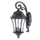 XL Antique Black Tapered Hanging Lantern Wall Light - Homeroots - Flyclothing LLC