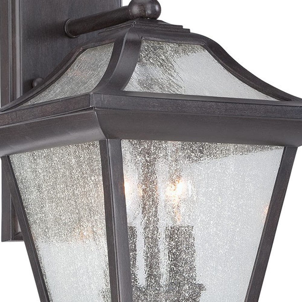 XL Matte Black Birdhouse Shape Outdoor Wall Light - Homeroots - Flyclothing LLC