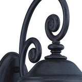 Three Light Matte Black Urn Shaped Wall Light - Homeroots - Flyclothing LLC