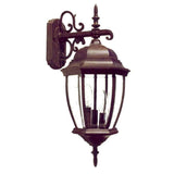 Dark Brown Hanging Ornamental Lantern Wall Light - Homeroots - Flyclothing LLC