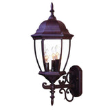 Dark Brown Ornamental Lantern Wall Light - Homeroots - Flyclothing LLC