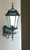 Matte Black Ornamental Carousel Lantern Wall Light - Homeroots - Flyclothing LLC