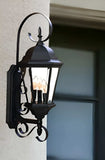 Three Light Matte Black Swing Arm Lantern Wall Light - Homeroots - Flyclothing LLC